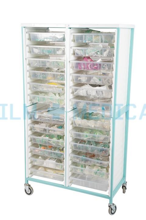 Caretray Trolley High Double Size